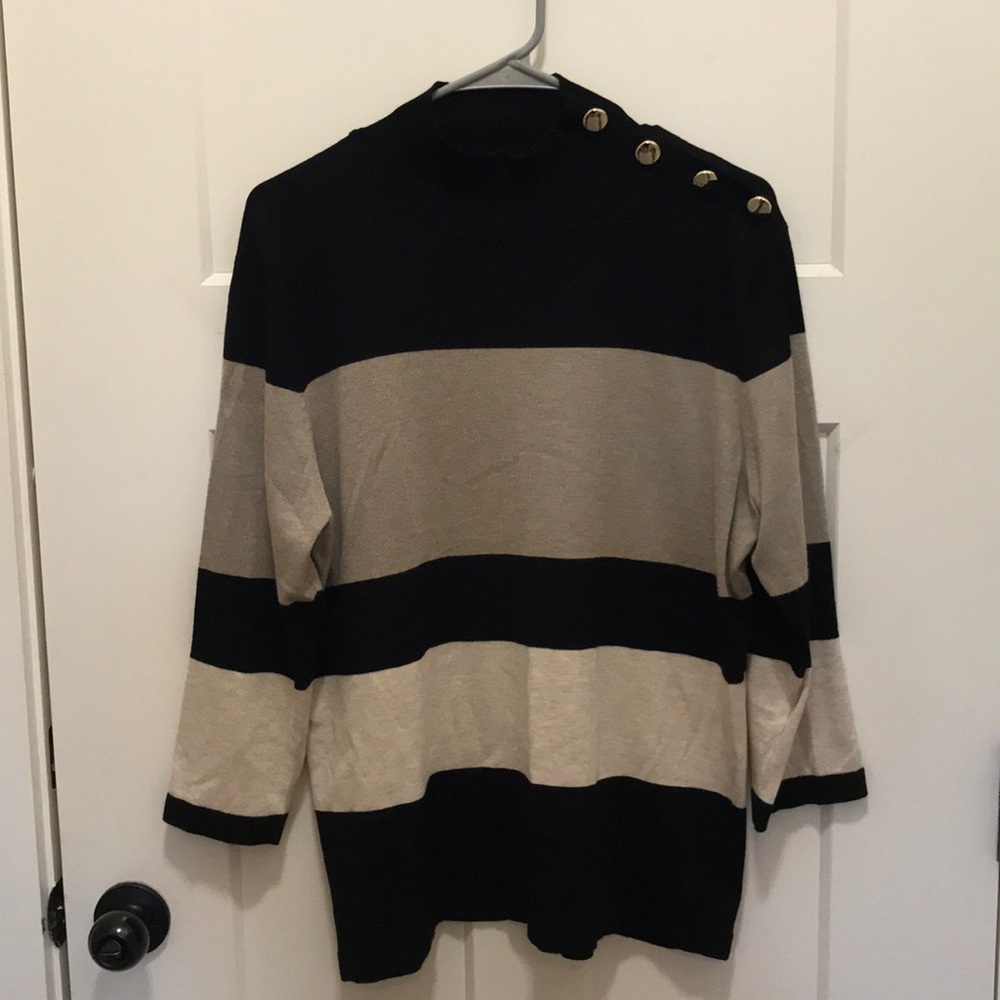 Mock neck sweater